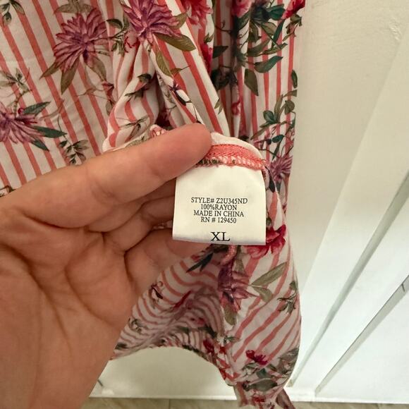 Lot of 3 Plus Size Blouses various brands XL, 1X - Picture 8 of 13